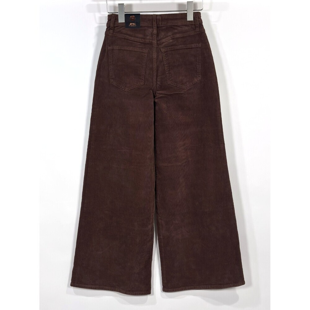 Just Black Denim JBD Brown Corduroy Wide Leg Pants NWT - Size 24 - Picture 3 of 8